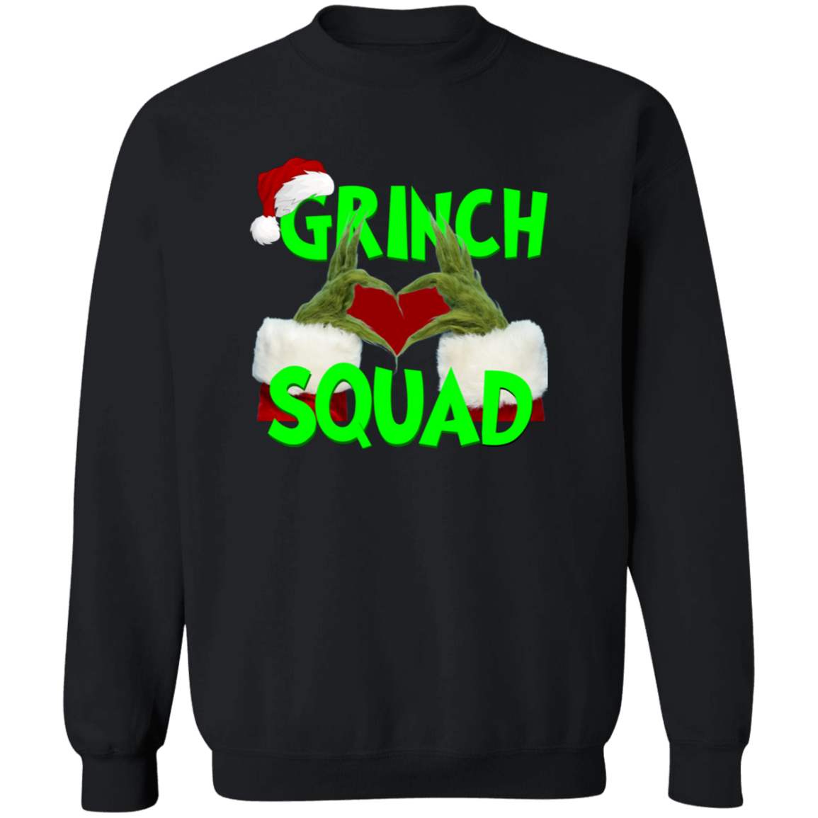 Grinch Squad Heart Shirt