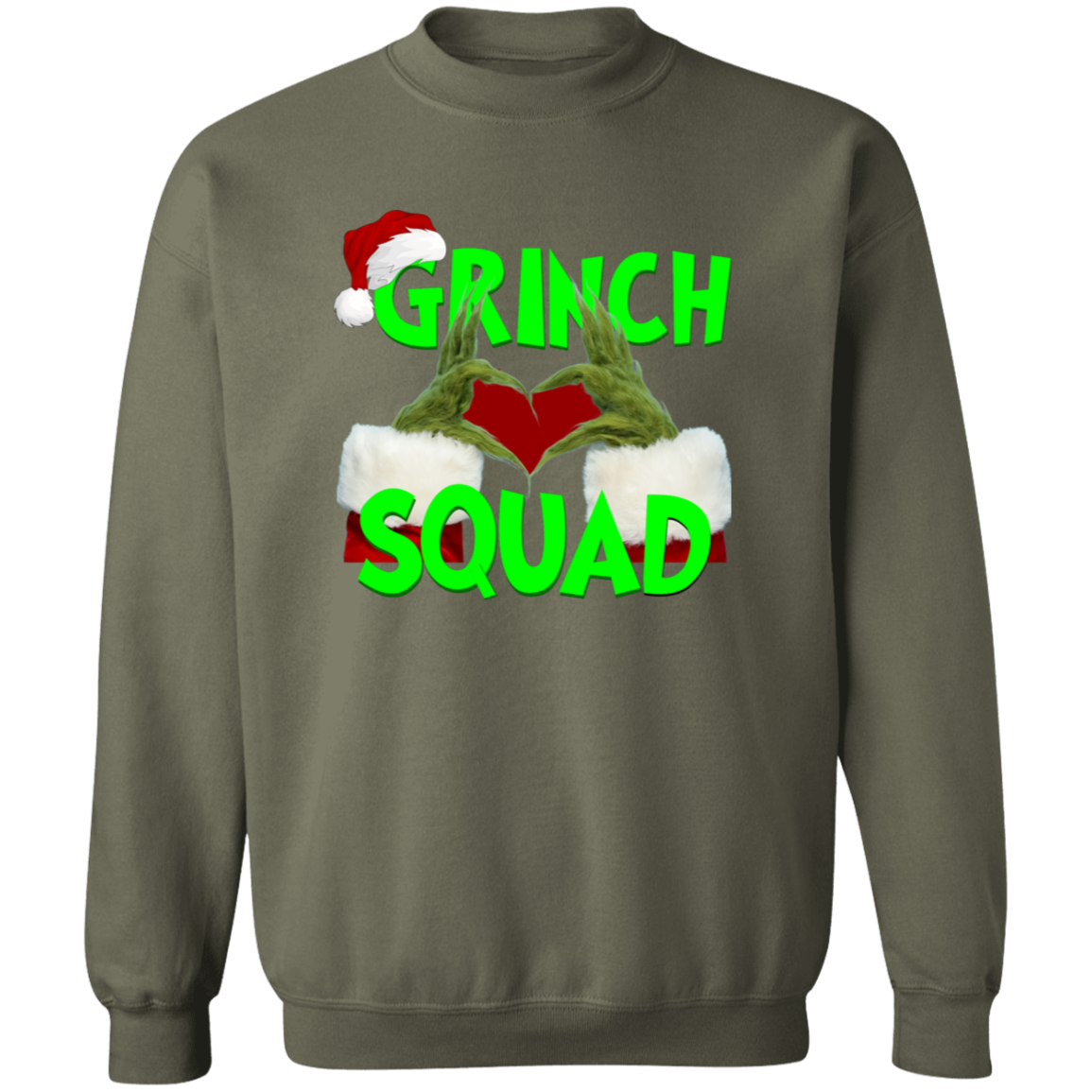 Grinch Squad Heart Shirt