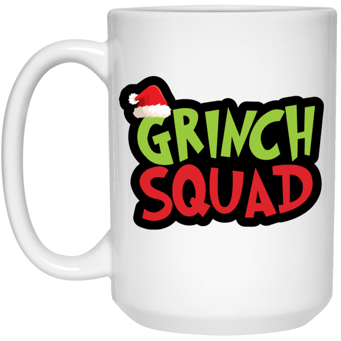 Grinch Squad Mug (15oz)