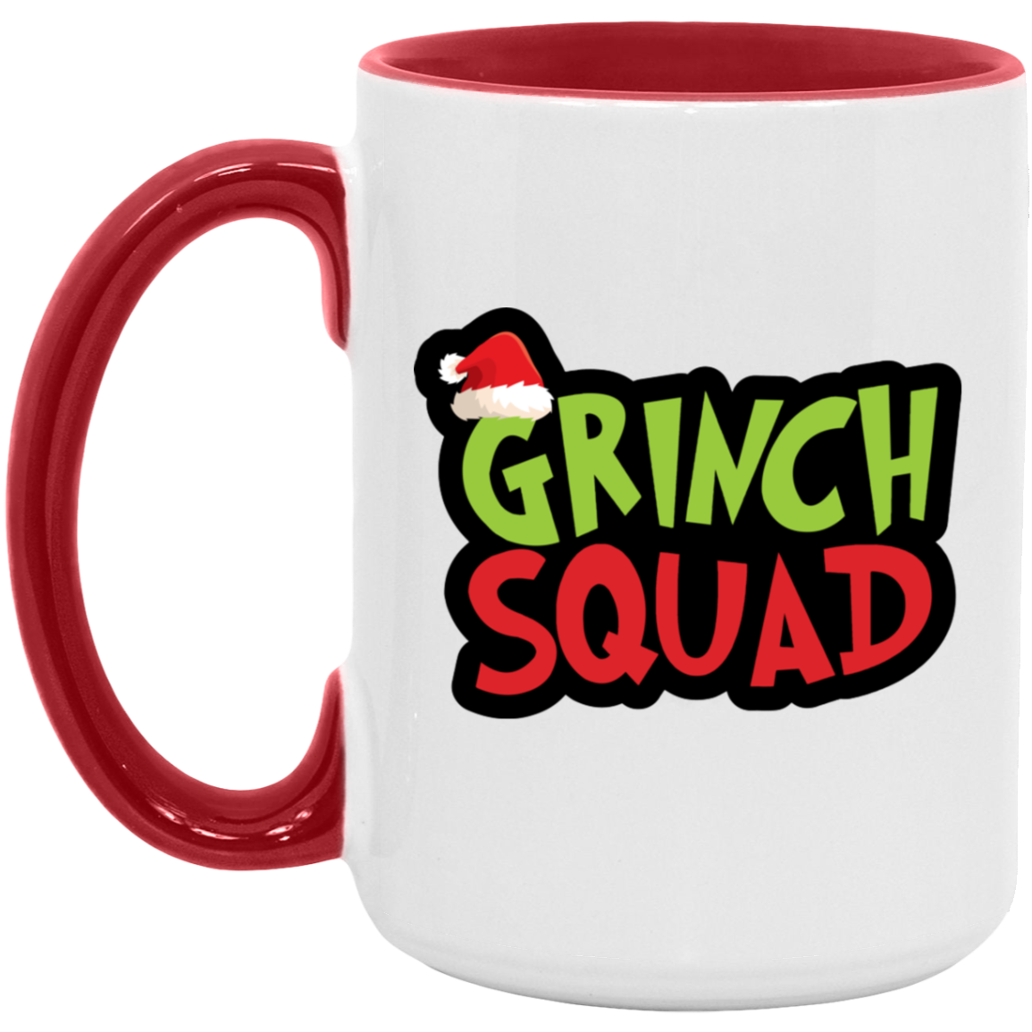 Grinch Squad Mug (15oz)