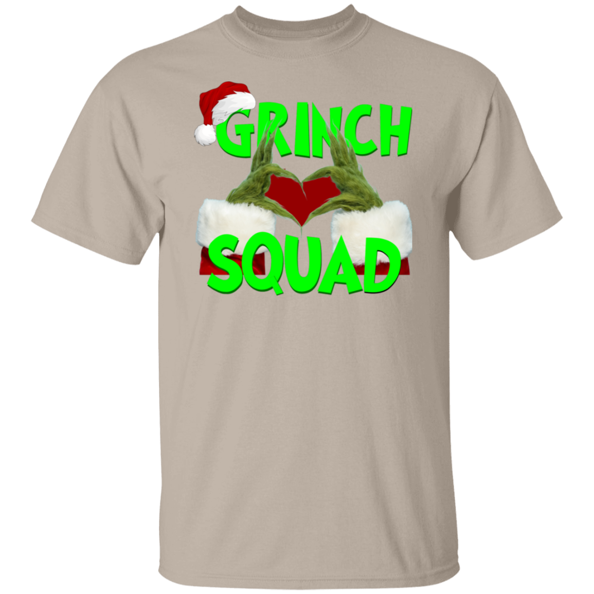 Grinch Squad Heart Shirt