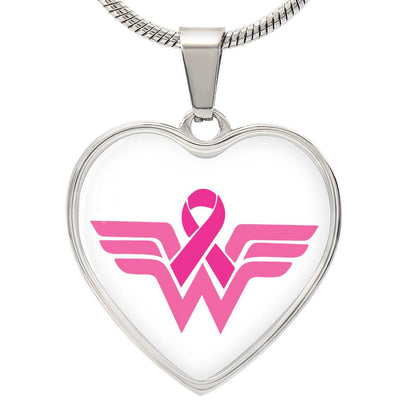 Wonder Warrior Breast Cancer Pendant